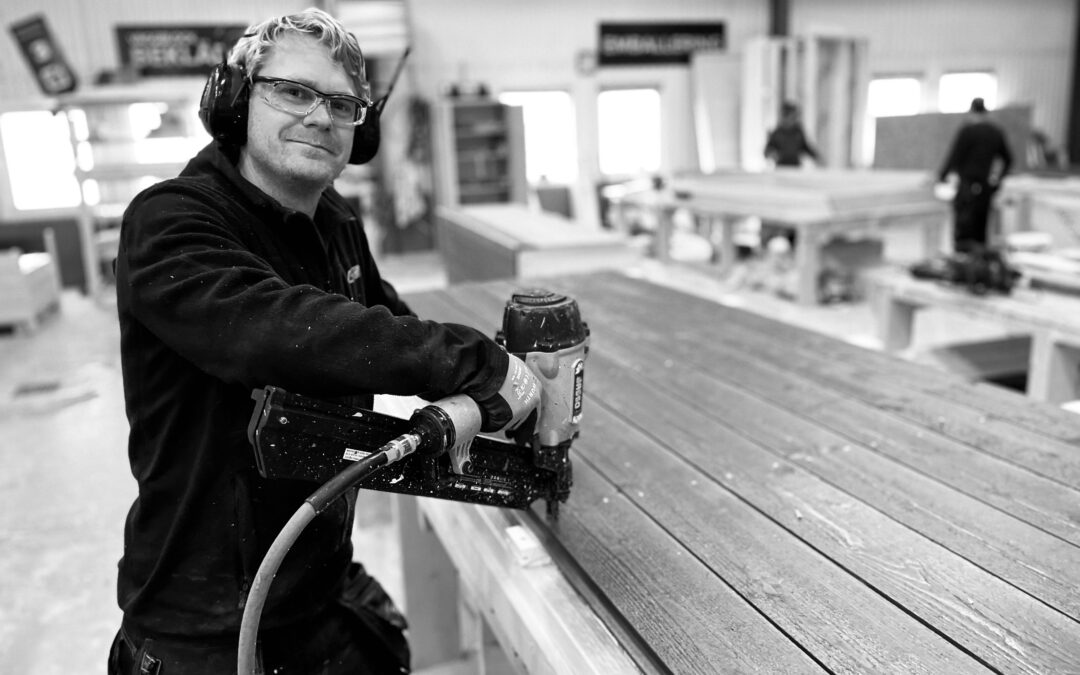 Full produktionstakt i fabriken